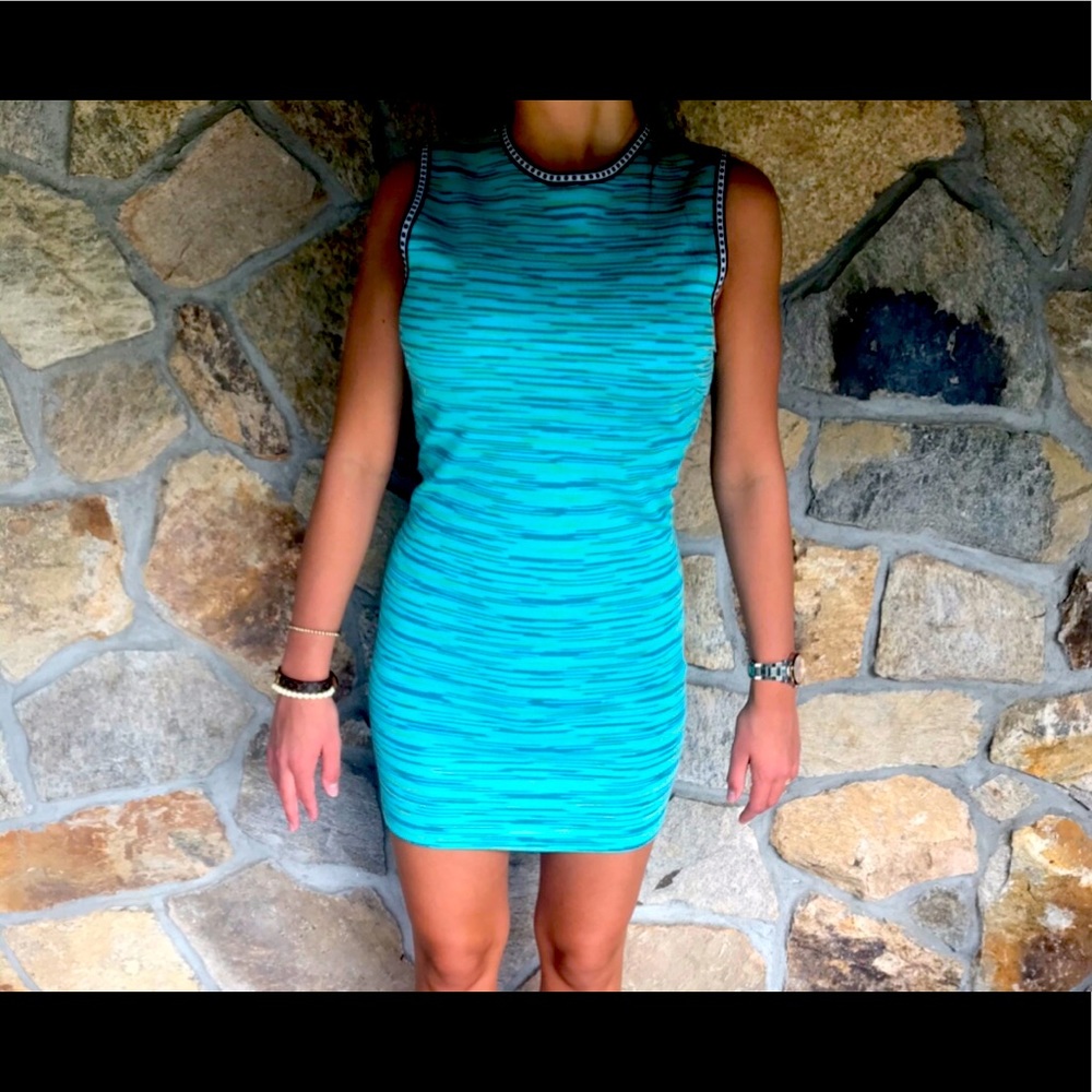 Colorful mini dress